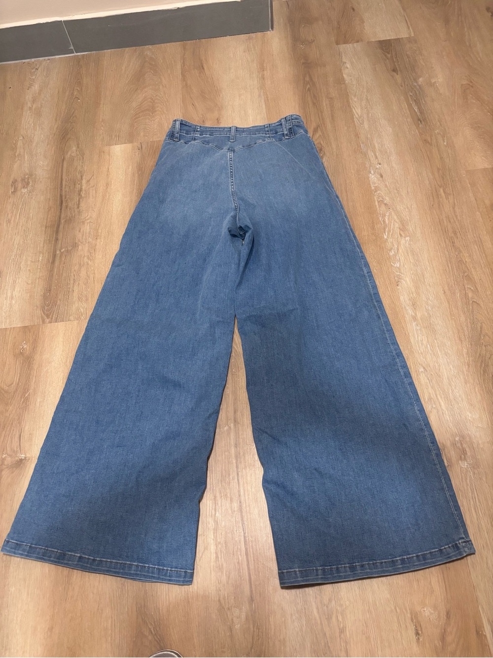 We the Free Libre High Rise Wide Leg Stretch Denim Jeans size 31 - Picture 5 of 5